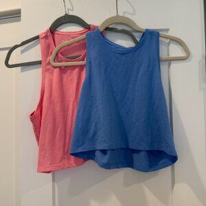 Outdoor Voices Fast Track Mesh Tank Bundle – XS (2 Tops)